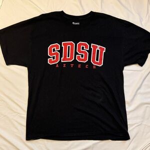 Champion Black SDSU Aztecs Tee